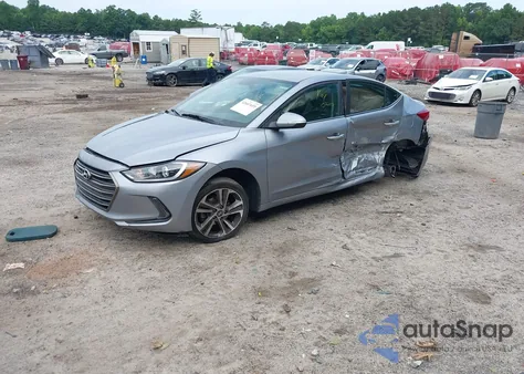 2017 Hyundai Elantra Limited из США, поврежденный, VIN 5NPD84LF4HH091936